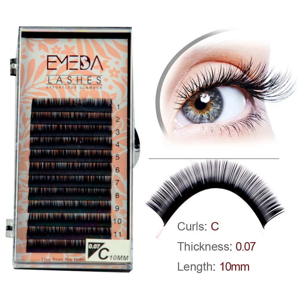 Factory Wholesale Price Individual Eyelashes ODM OEM Accepted YY08